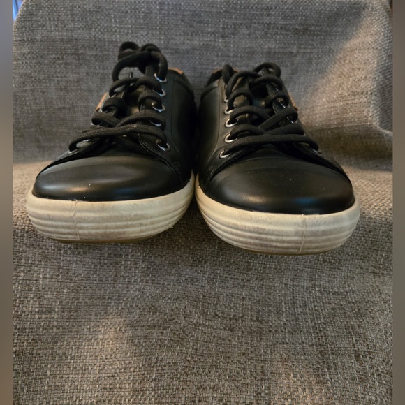Ecco Soft 7 Leather Sneaker EU Women’s Size 39 Black - Picture 6 of 12